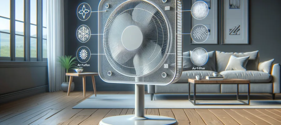 Allergikerfreundliche Ventilatoren: Luftreinigung und Staubfilter-Funktionen erklaert
