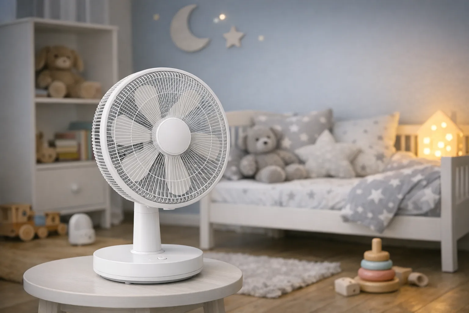 Leise Ventilatoren fuer das Kinderzimmer: Sicherheit und Geraeuschkomfort im Fokus