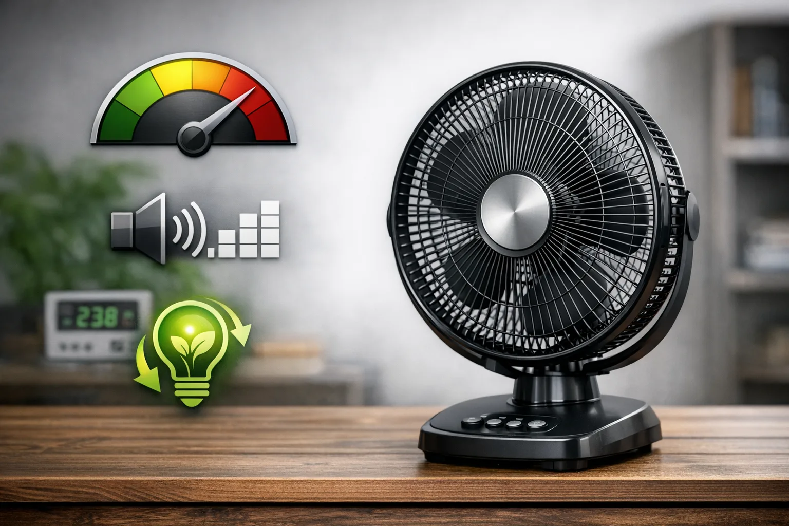 Leistungsmerkmale von Ventilatoren: Geschwindigkeit, Lautstaerke und Energieeffizienz