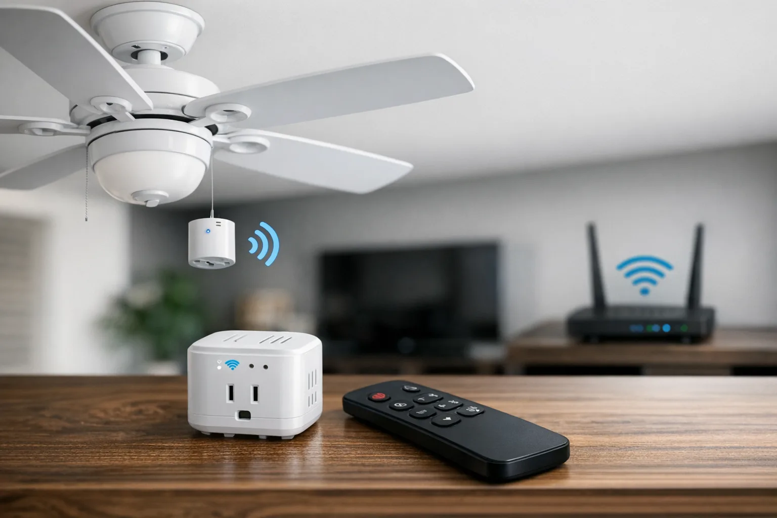 Smart Home Integration: Ventilator mit WLAN oder Fernbedienung nachruesten