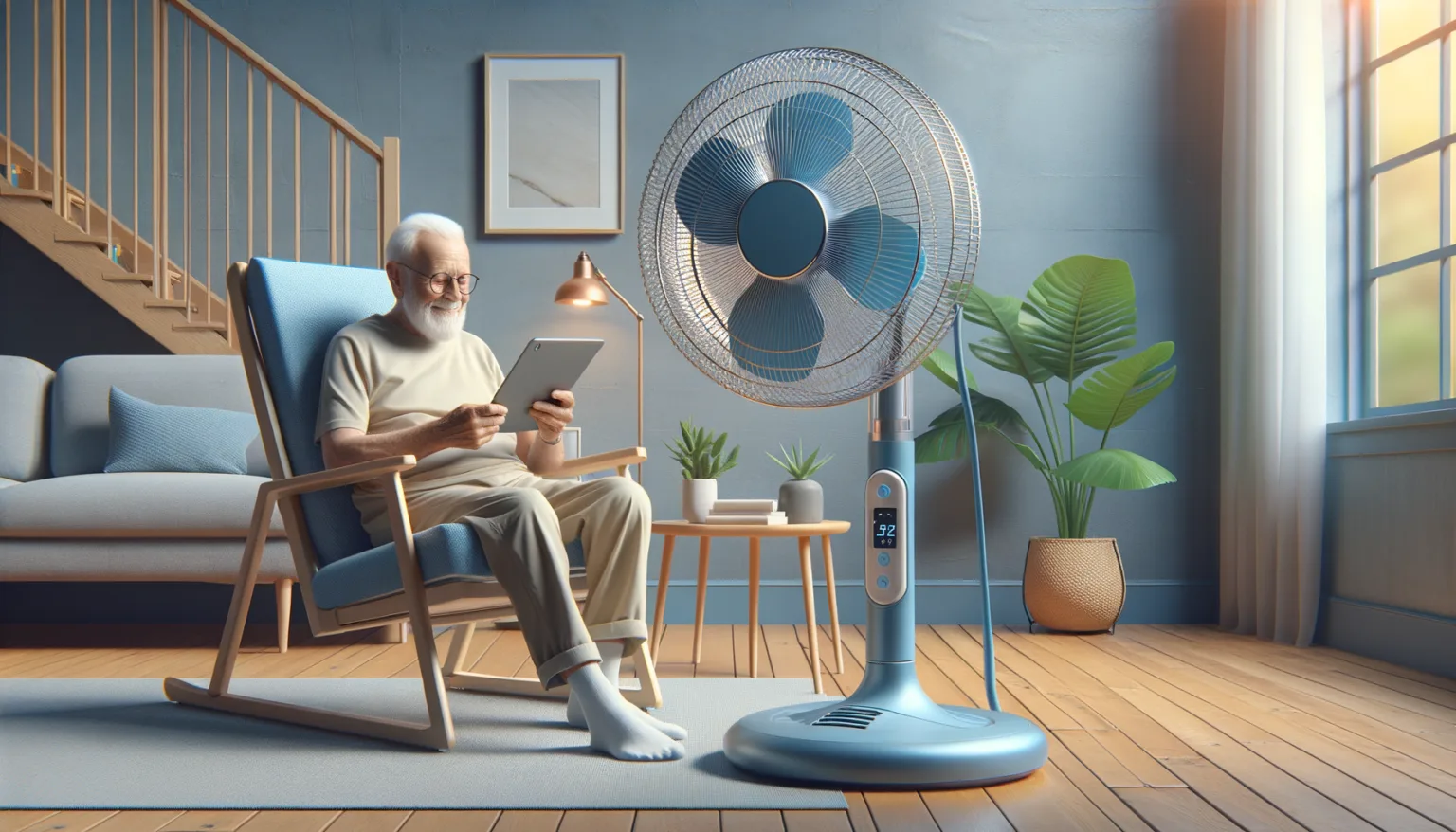 Ventilatoren fuer Senioren: Einfach bedienbare Modelle und ergonomische Designs