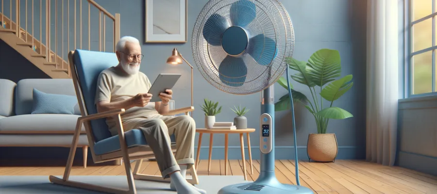 Ventilatoren fuer Senioren: Einfach bedienbare Modelle und ergonomische Designs