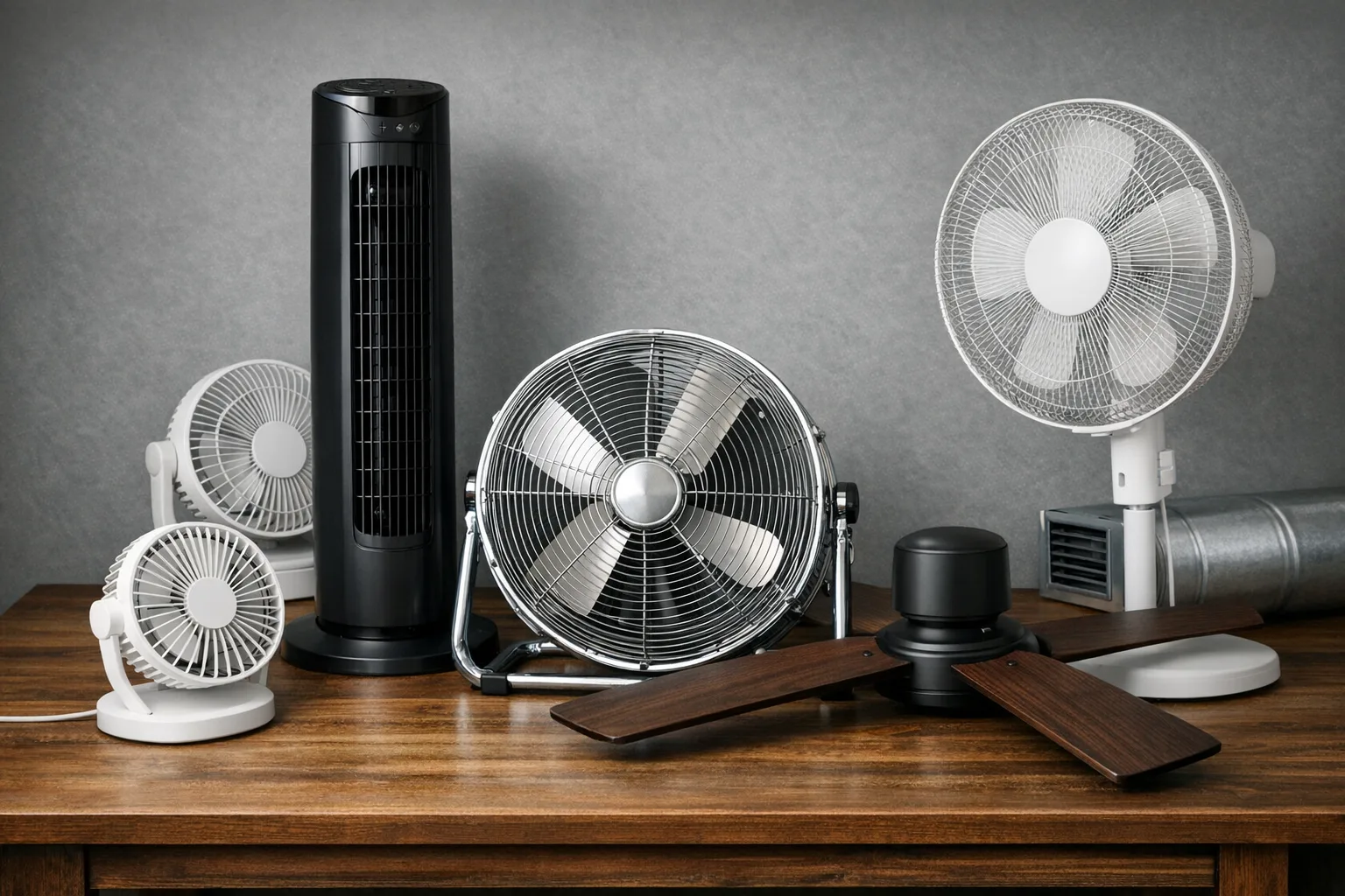 Die verschiedenen Arten von Ventilatoren: Unterschiede und Einsatzbereiche erklaert