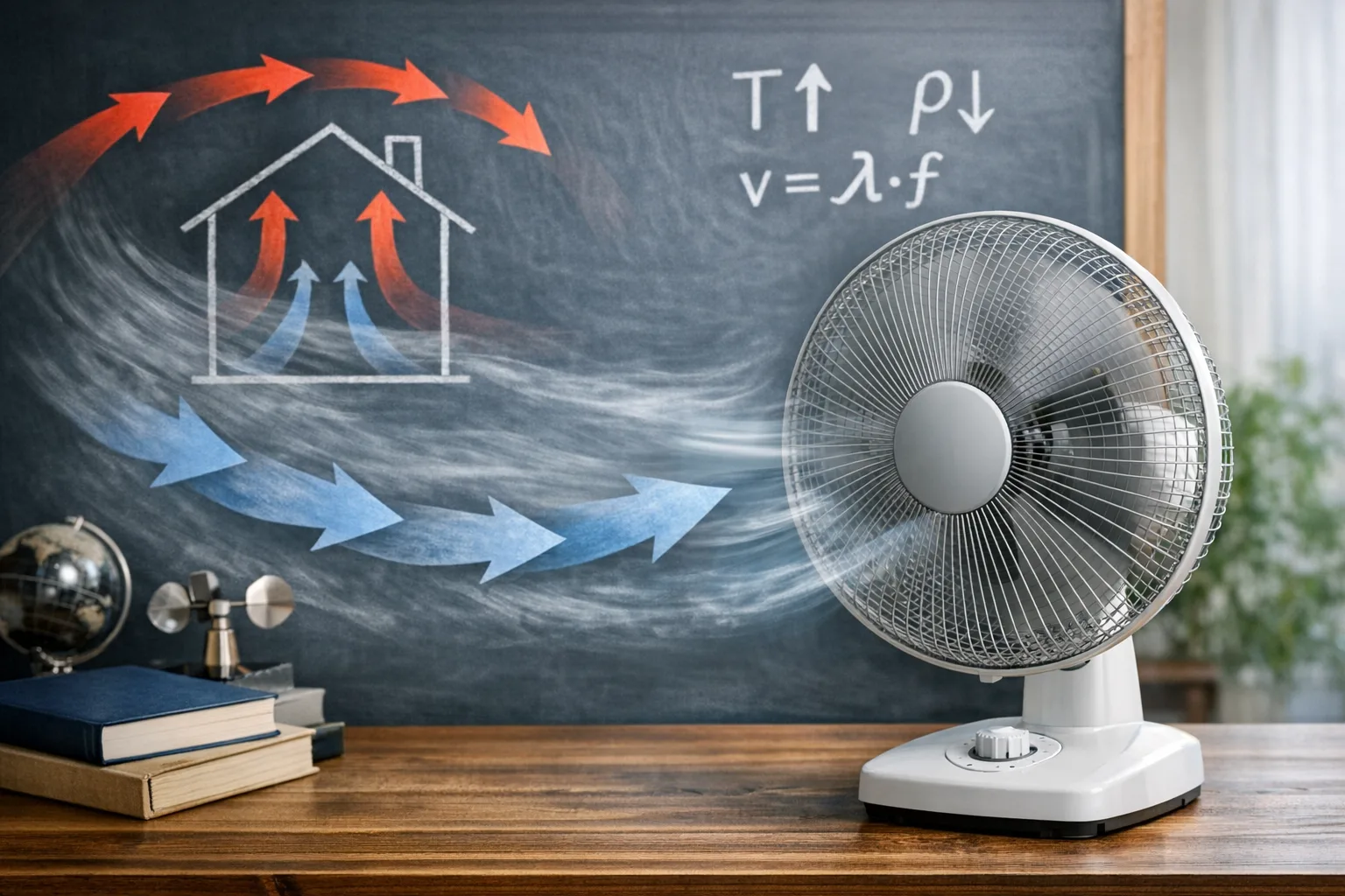 Wie Ventilatoren Luftzirkulation foerdern: Physikalische Grundlagen leicht verstaendlich